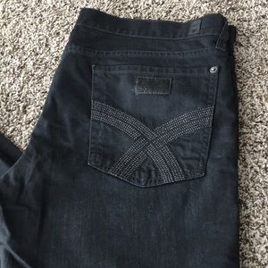 7FAM “SUPER SKINNY” JEANS